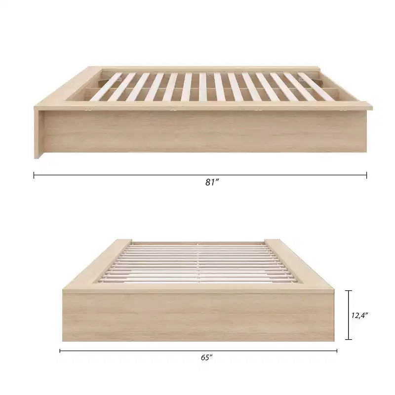 Nexera Queen James Platform Bed