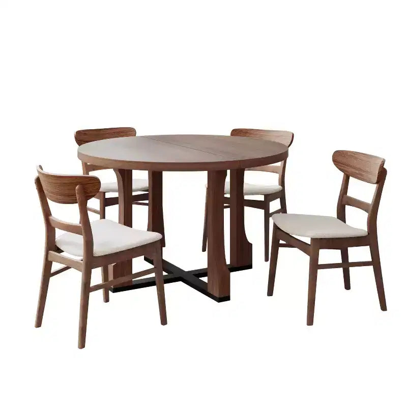 Christopher Knight Home Eliana 5pc Wood Upholstered Dining Set