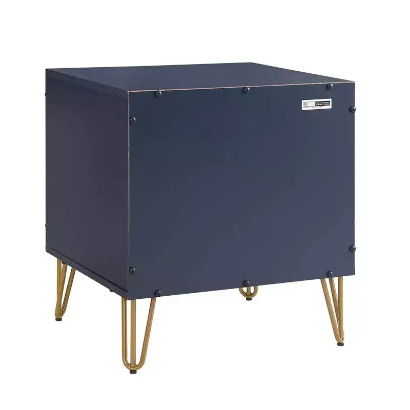 Manhattan Comfort Set of 2 Dumbo Nightstands with Drawer