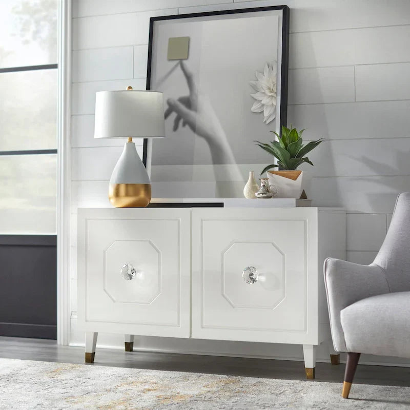 angelo:HOME Credenza/Mobile TV Jaslene Glossy Glam