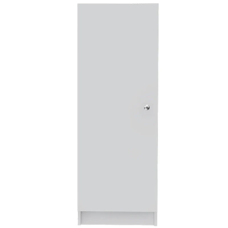 HomeRoots Dispensa O Armadio Da Incasso Bianco Legno 47 - 16.9' X '47.4' X '12.3