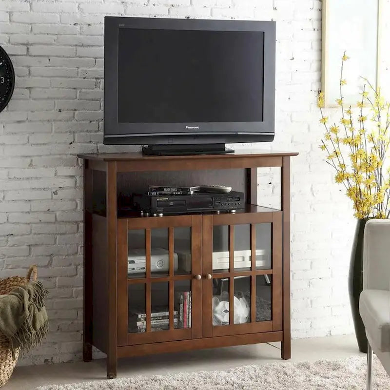 Mobile TV con armadietti contenitori Convenience Concepts Big Sur Highboy da 40 pollici