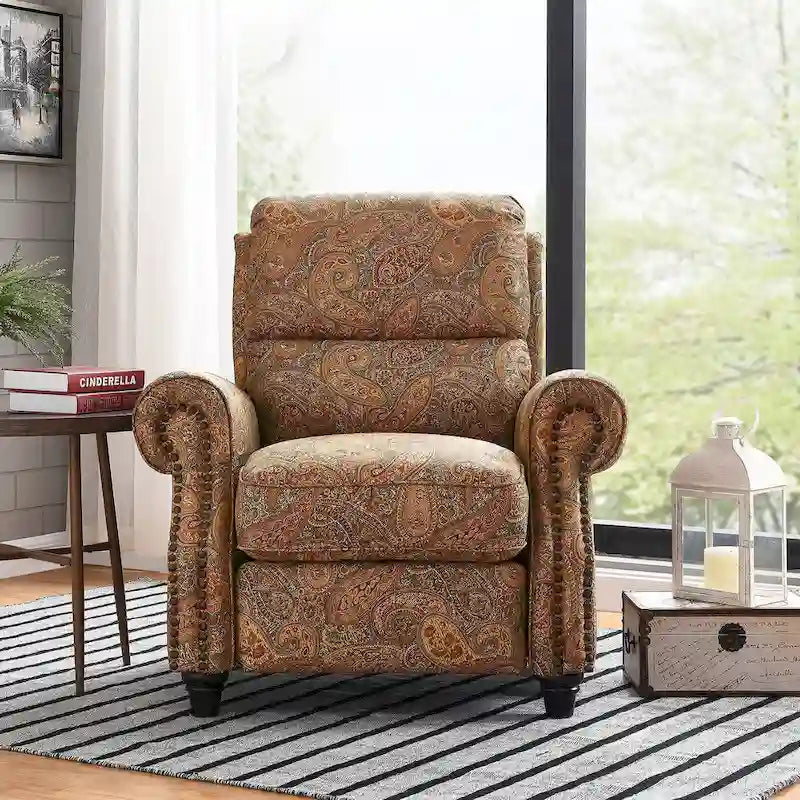 Poltrona reclinabile Copper Grove Jessie ProLounger Paisley Push Back