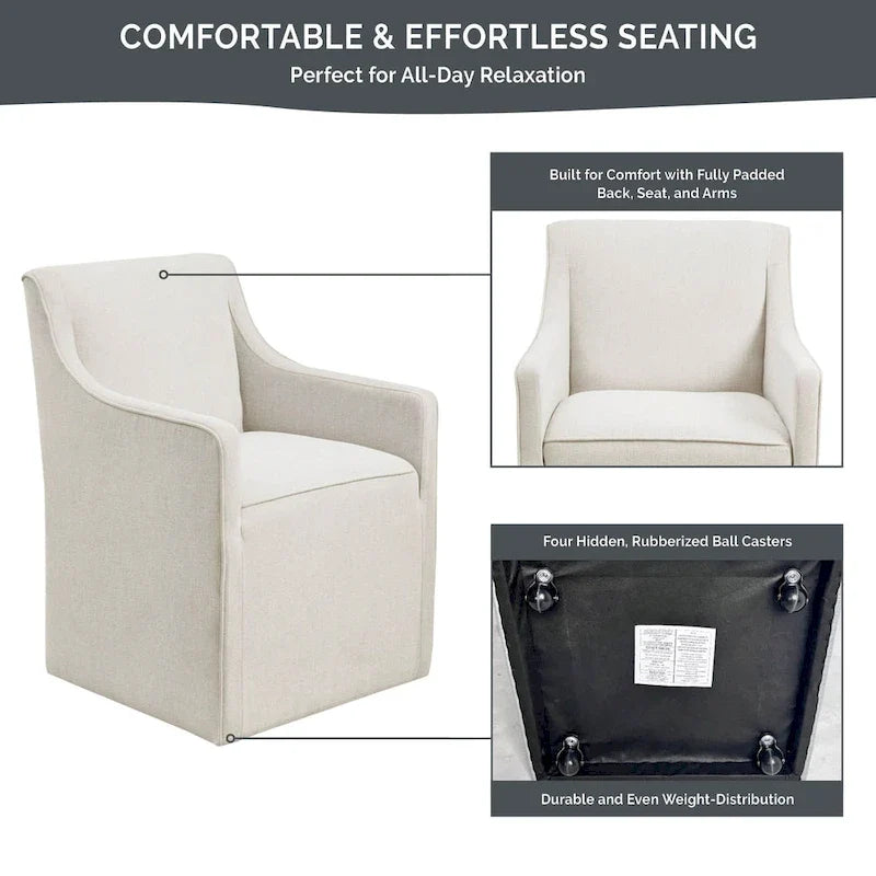 Sedia a rotelle Charlotte Dining Arm
