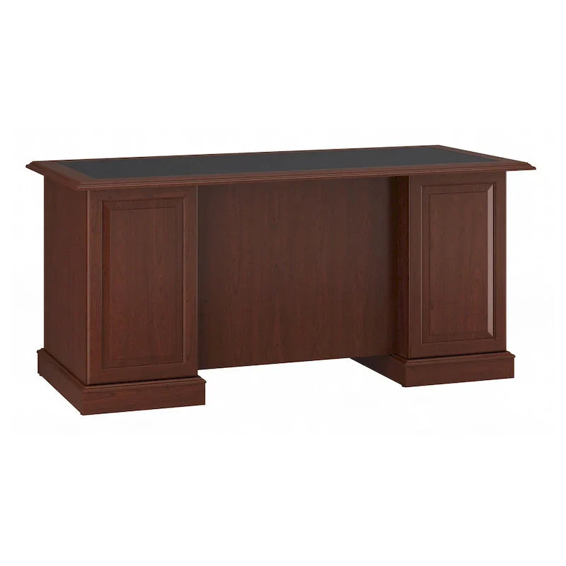Scrivania Direzionale Bush Furniture Saratoga con Cassetti e Vani Contenitori