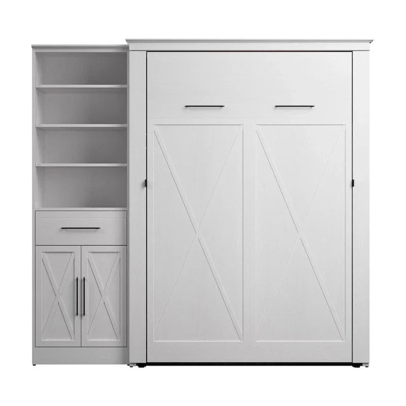 Letto a scomparsa Full Murphy Key West con armadio guardaroba (88W) di Bestar