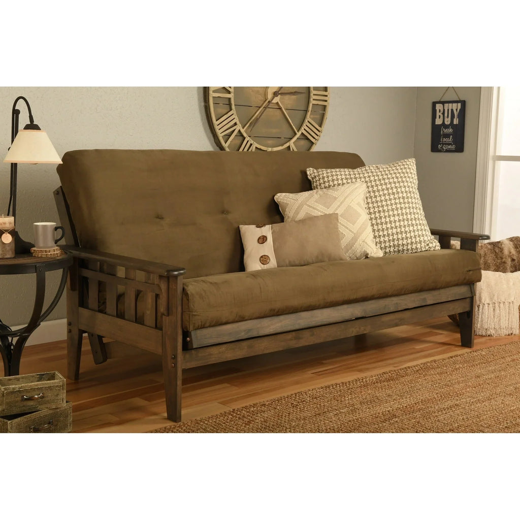 Set Futon Noce Rustico Full-size con Materasso