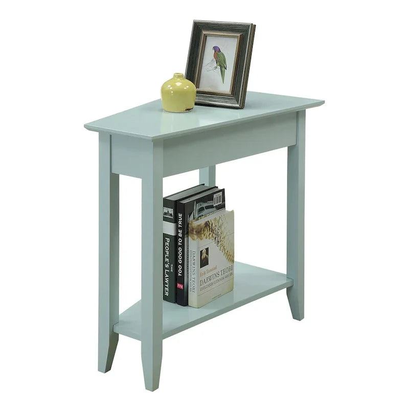 Convenience Concepts Tavolino a cuneo American Heritage con ripiano
