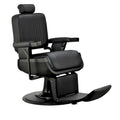 Poltrona da barbiere JAXSON Heavy Duty Reclining Hydraulic Barbershop Chair, telaio nero