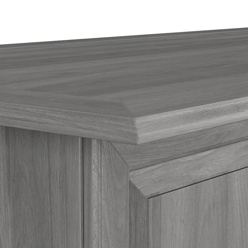 Scrivania Direzionale Bush Furniture Saratoga con Cassetti e Vani Contenitori