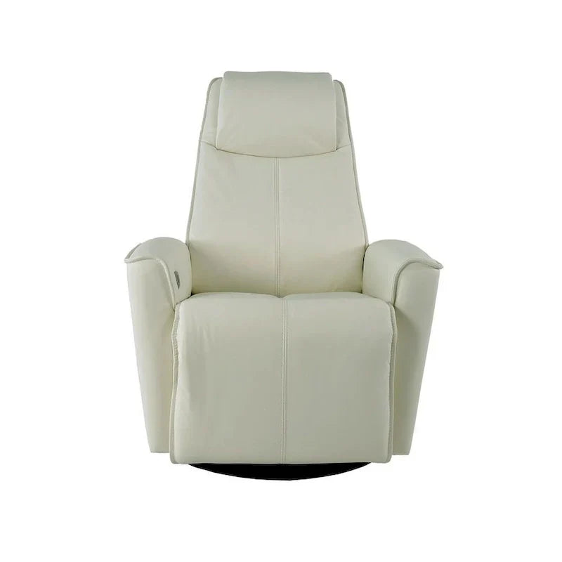 Poltrona reclinabile girevole Fjords Urban Leather