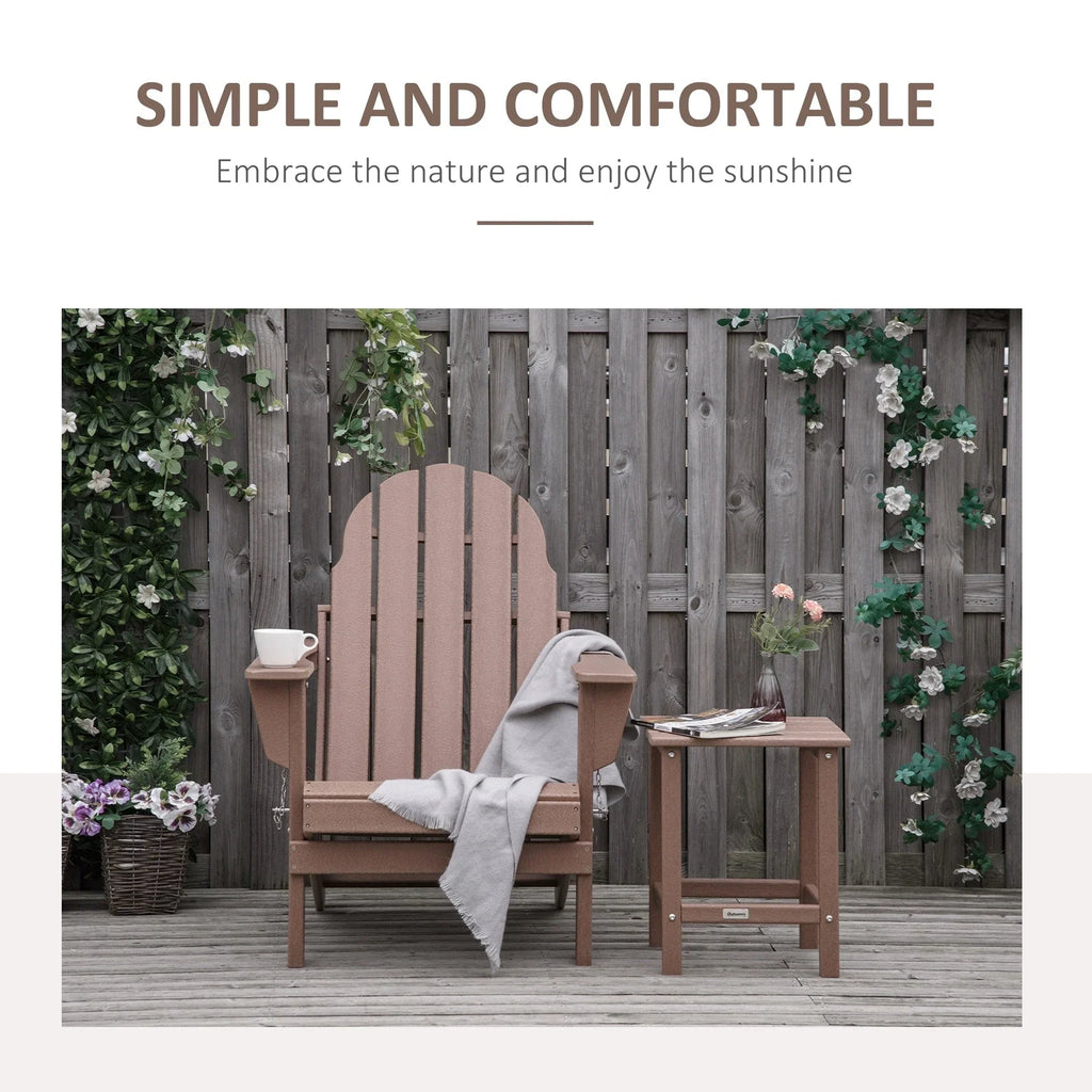 Sedia Adirondack pieghevole, sedie a sdraio in plastica HDPE per esterni per tutte le stagioni, per patio, terrazza e arredi da giardino