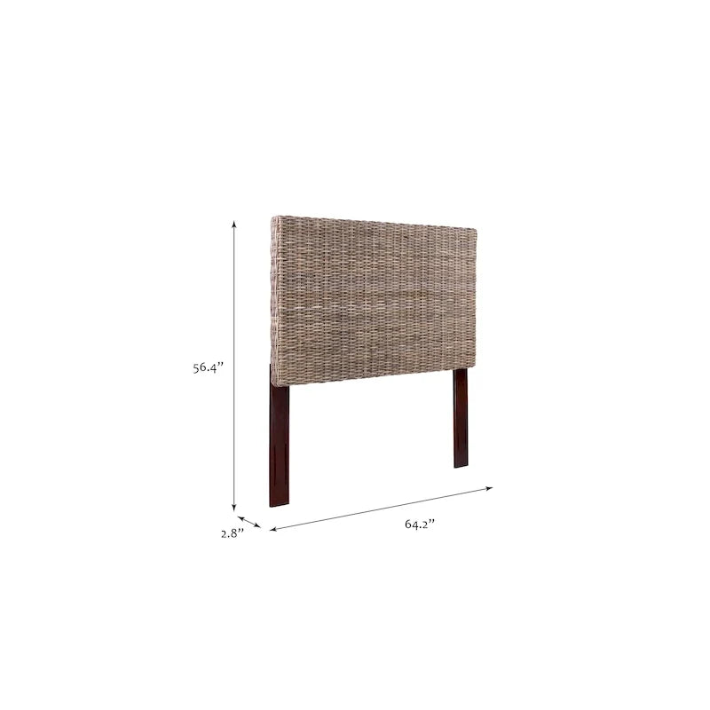 Testiera regolabile in rattan Archdale