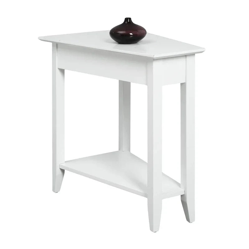 Convenience Concepts Tavolino a cuneo American Heritage con ripiano