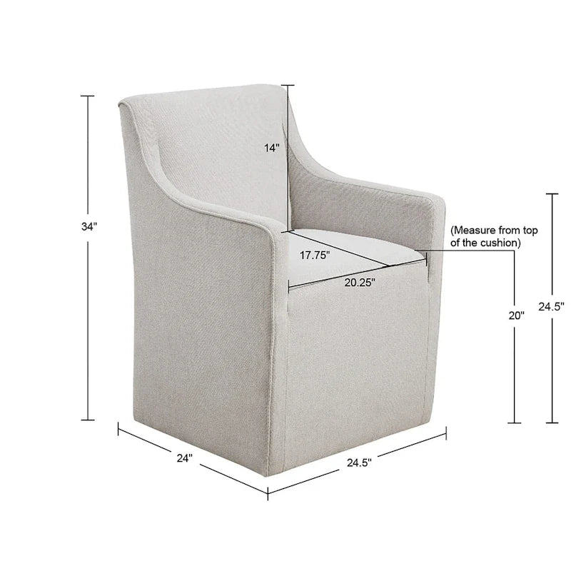 Sedia a rotelle Charlotte Dining Arm