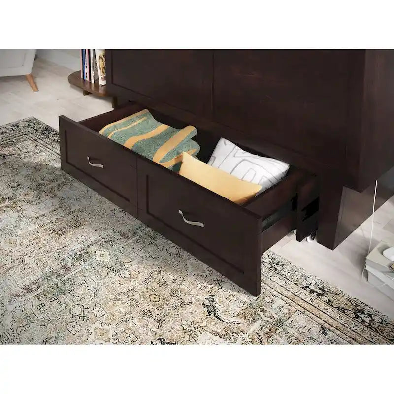 Cassettone letto a scomparsa Chelsea Queen con materasso
