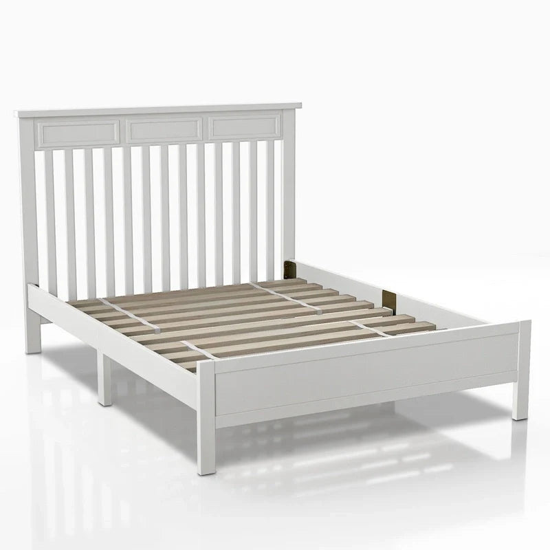 Furniture of America Amanda Letto a piattaforma in stile tradizionale a doghe a una piazza e mezza