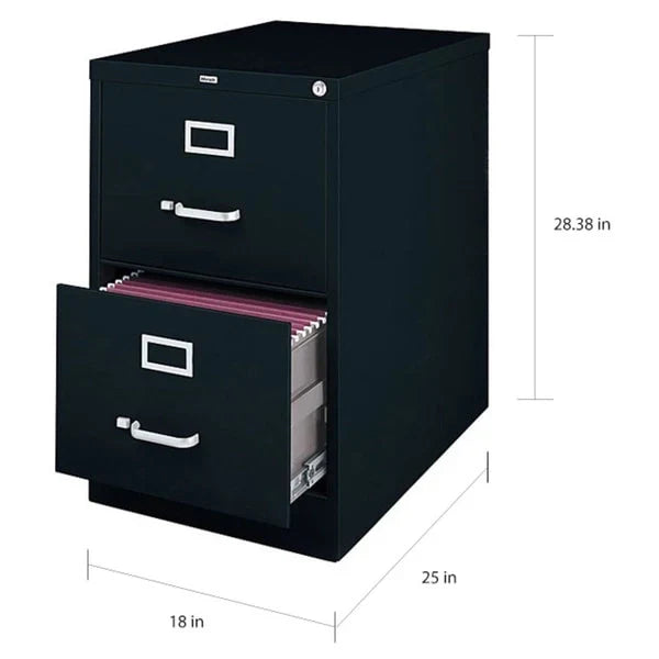 Classificatore verticale commerciale Hirsh a 2 cassetti formato Legal