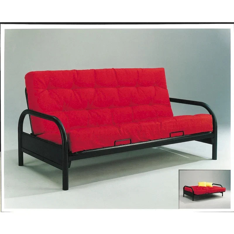 Alfonso Telaio Regolabile per Futon, Metallo Nero