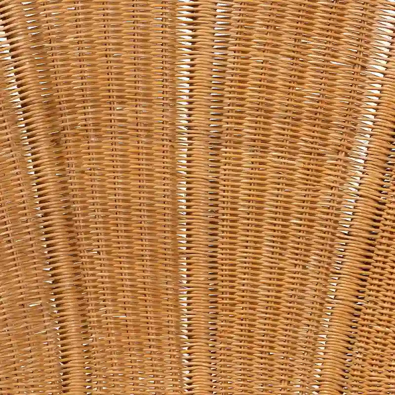 Sedia a forma di fiore Blossom Bohemian Honey Rattan