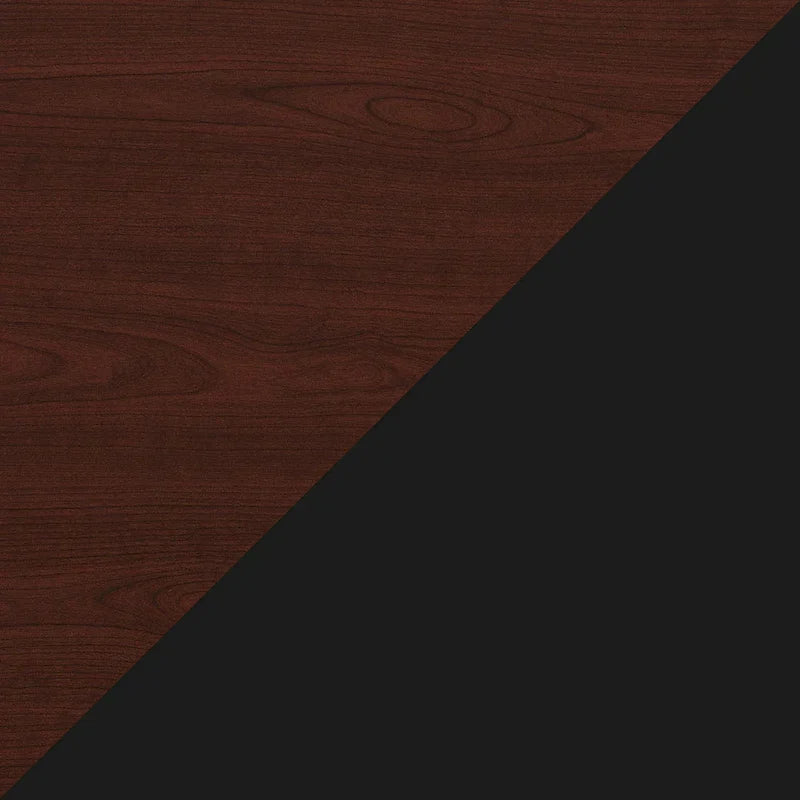 Scrivania Direzionale Bush Furniture Saratoga con Cassetti e Vani Contenitori