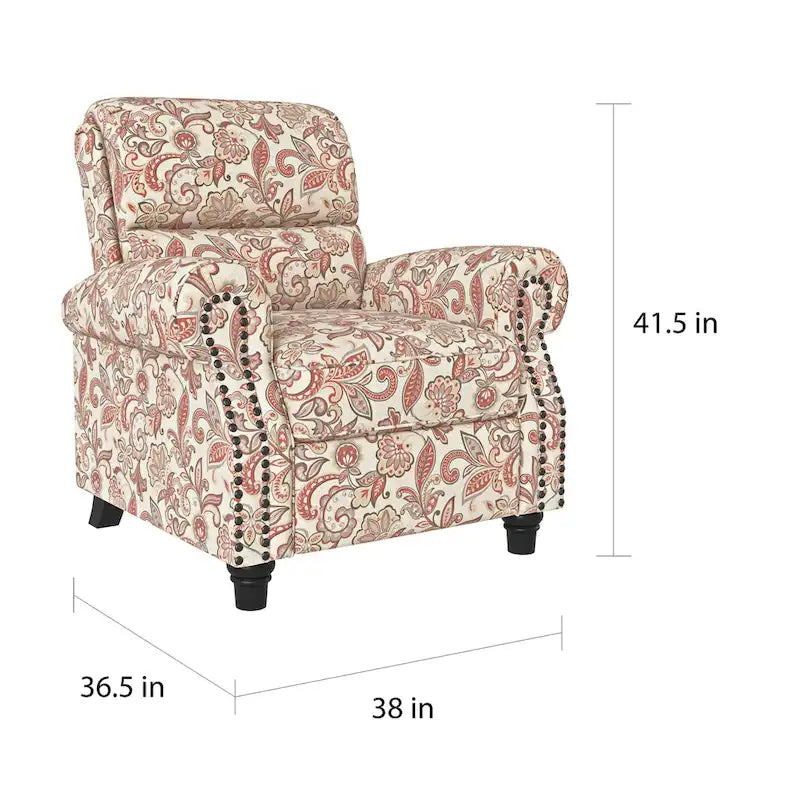 Poltrona reclinabile Copper Grove Jessie ProLounger Paisley Push Back
