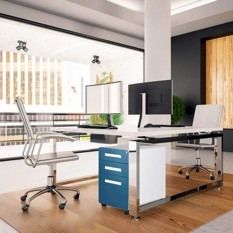 Classificatore verticale/mobile a 3 cassetti per ufficio domestico