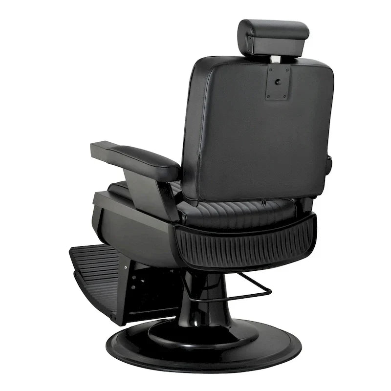 Poltrona da barbiere JAXSON Heavy Duty Reclining Hydraulic Barbershop Chair, telaio nero
