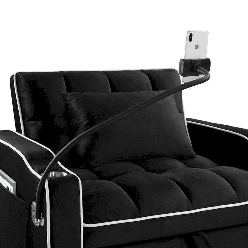 Poltrona Letto Trasformabile Divano Letto Pieghevole Regolabile